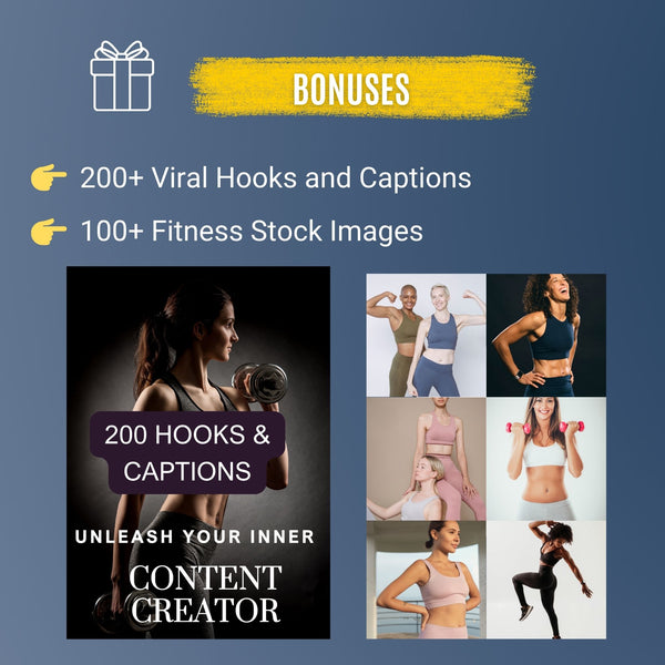 Women’s Gym & Fitness Video Bundle – 1,000+ Workout Clips | Instant Download