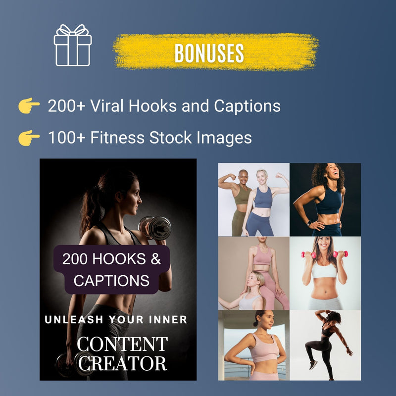 Women’s Gym & Fitness Video Bundle – 1,000+ Workout Clips | Instant Download