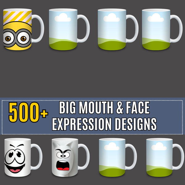 Travel Mug Design Bundle – 500 Adventure Graphics for Print-on-Demand