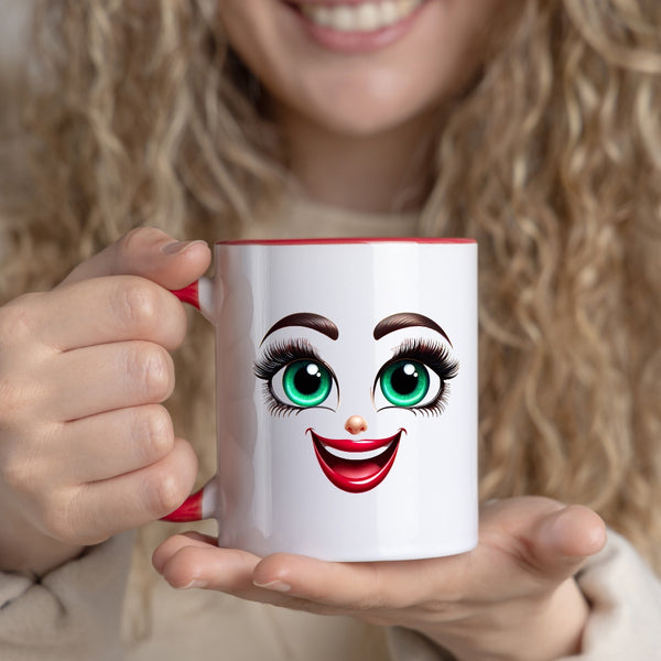 500 Funny Facial Expression Clipart Bundle PNG for POD Mugs, T-Shirts, Stickers & Sublimation