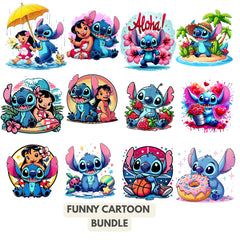 250+ Funny Cartoon Character PNG Bundle | Heroes, Villans & Princess Cartoon  Designs