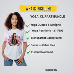 100 Yoga Quotes & Designs | Inspirational SVG Bundle