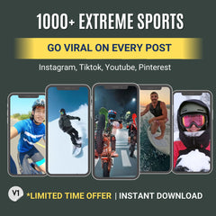 Extreme Sports Video Bundle – 1,000+ HD Action Clips