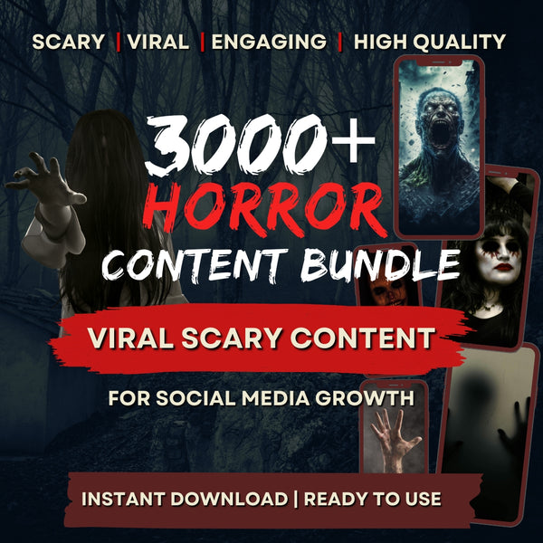 Horror Reels Bundle | 1000 Spooky HD & 4K Video Clips