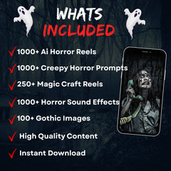 Horror Reels Bundle | 1000 Spooky HD & 4K Video Clips