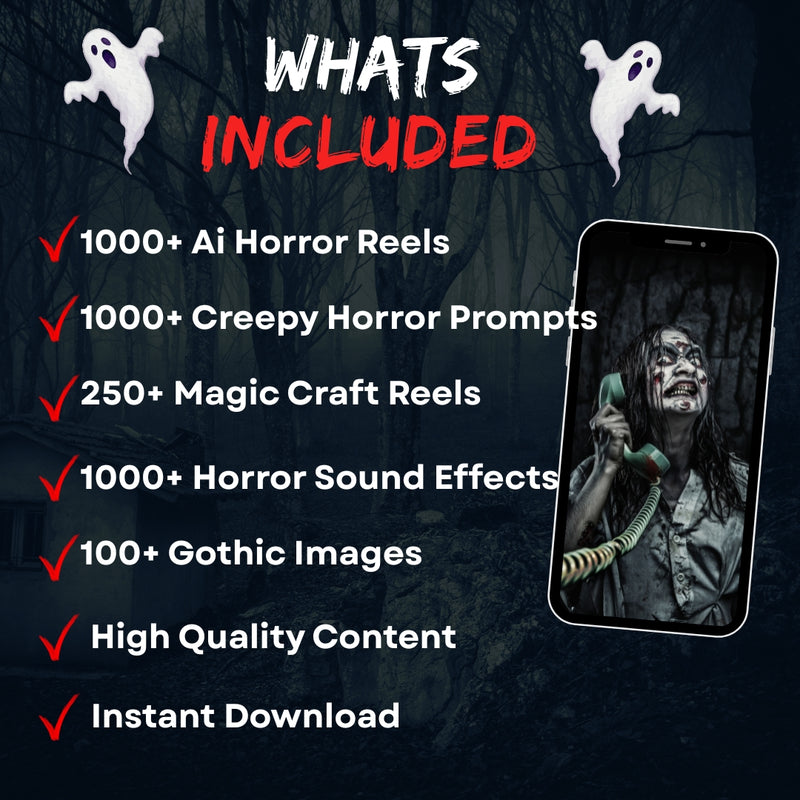 Horror Reels Bundle | 1000 Spooky HD & 4K Video Clips