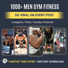 Men’s Gym & Fitness Video Bundle – 1,000+ Workout Clips | Instant Download