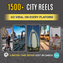 1000+ City Aesthetics Faceless Video Bundle – 4K Urban Clips