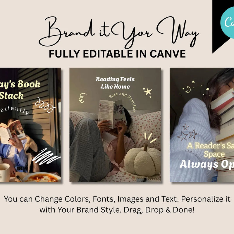 500 Content Creator Instagram Post Templates | Canva Pack
