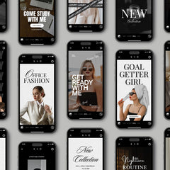 1000 Fashion Instagram Post & Carousel Templates | Canva Social Media Pack
