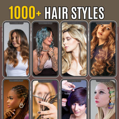 Hairstyle & Hair Care Video Bundle – 1,000 HD Clips for Stylists & Content Creators