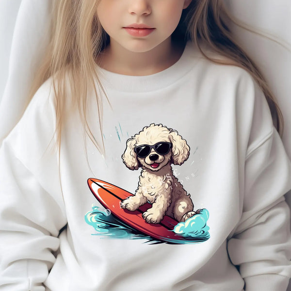 400 Summer Dogs PNG | Surf Beach Dog  |T-Shirt Design Bundle